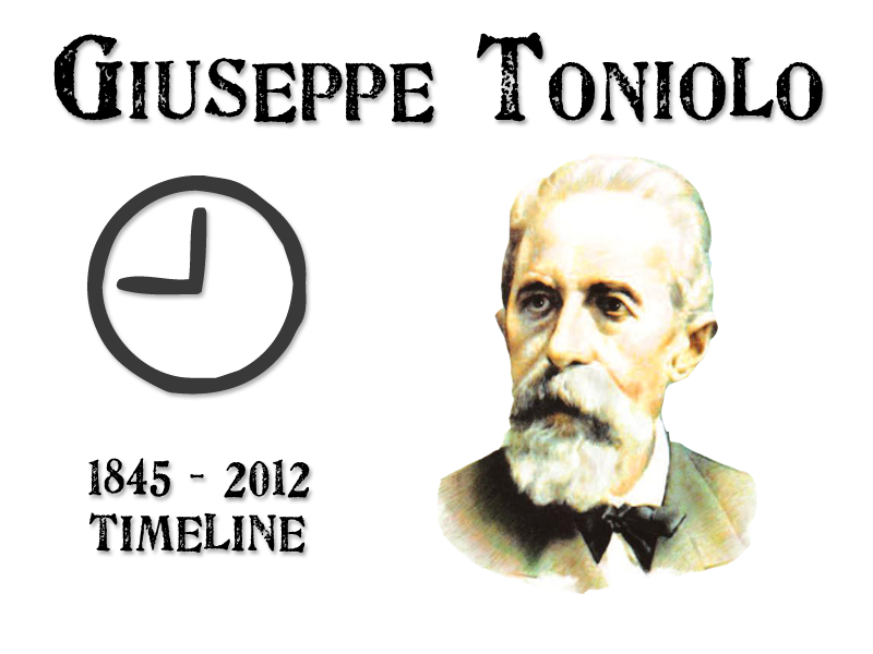 Giuseppe Toniolo Timeline